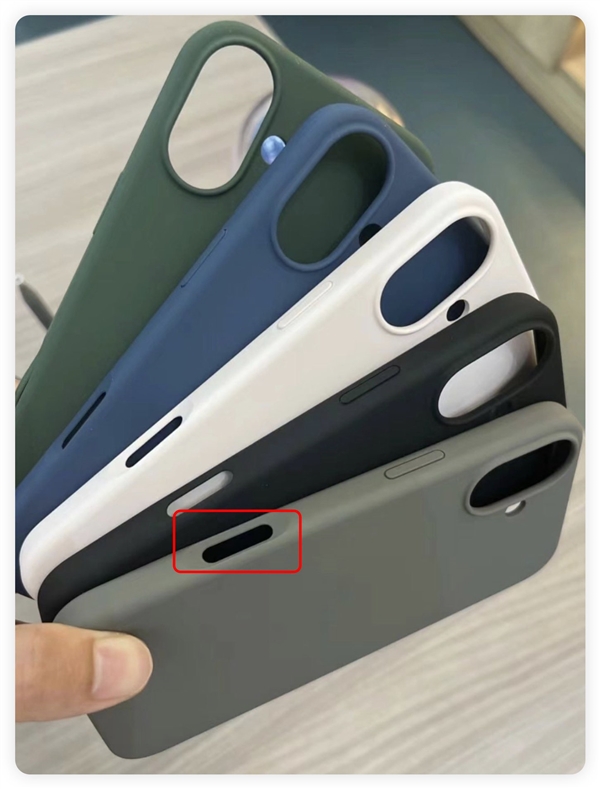 天机：iPhone 16新增独立按键AYX爱游戏APP苹果硅胶保护壳泄(图2)
